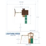 Lightning Ridge Swing Set - Image 2