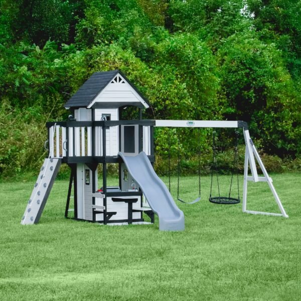 Canyon Creek Swing Set – White