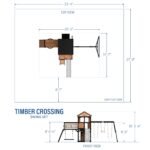 Timber Crossing Swing Set - Image 2