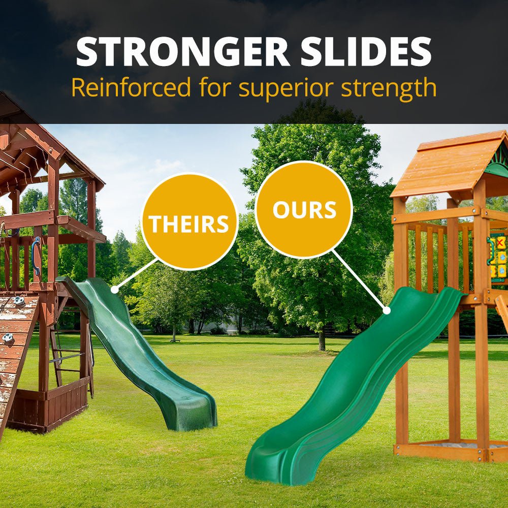 Outing w/ Tube Slide Swing Set - Image 21