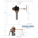 Canyon Creek Swing Set - Image 4