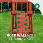 Five Star II Space Saver Swing Set for Kids - Image 4