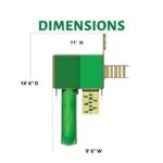 Chateau Tower Swing Set - Image 23