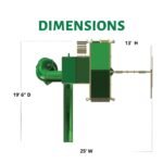 Sun Valley Deluxe Swing Set - Image 18