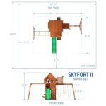 Skyfort II Swing Set - Image 2