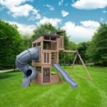 Skyline Lookout Wooden Outdoor Playset - Image 4