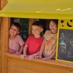 Bear Cave Lodge Swing Set - Installation Available - Image 9