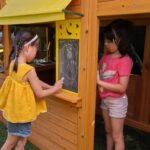 Bear Cave Lodge Swing Set - Installation Available - Image 21