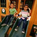 Bear Cave Lodge Swing Set - Installation Available - Image 7