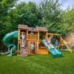 Adventure Bend Swing Set - Installation Available