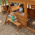 Paramount Wooden Swing Set / Playset - Image 5