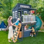 Cozy Escape Playhouse - Navy - Installation Available - Image 3