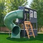 Cozy Escape Playhouse - Navy - Installation Available - Image 4