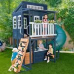 Cozy Escape Playhouse - Navy - Installation Available